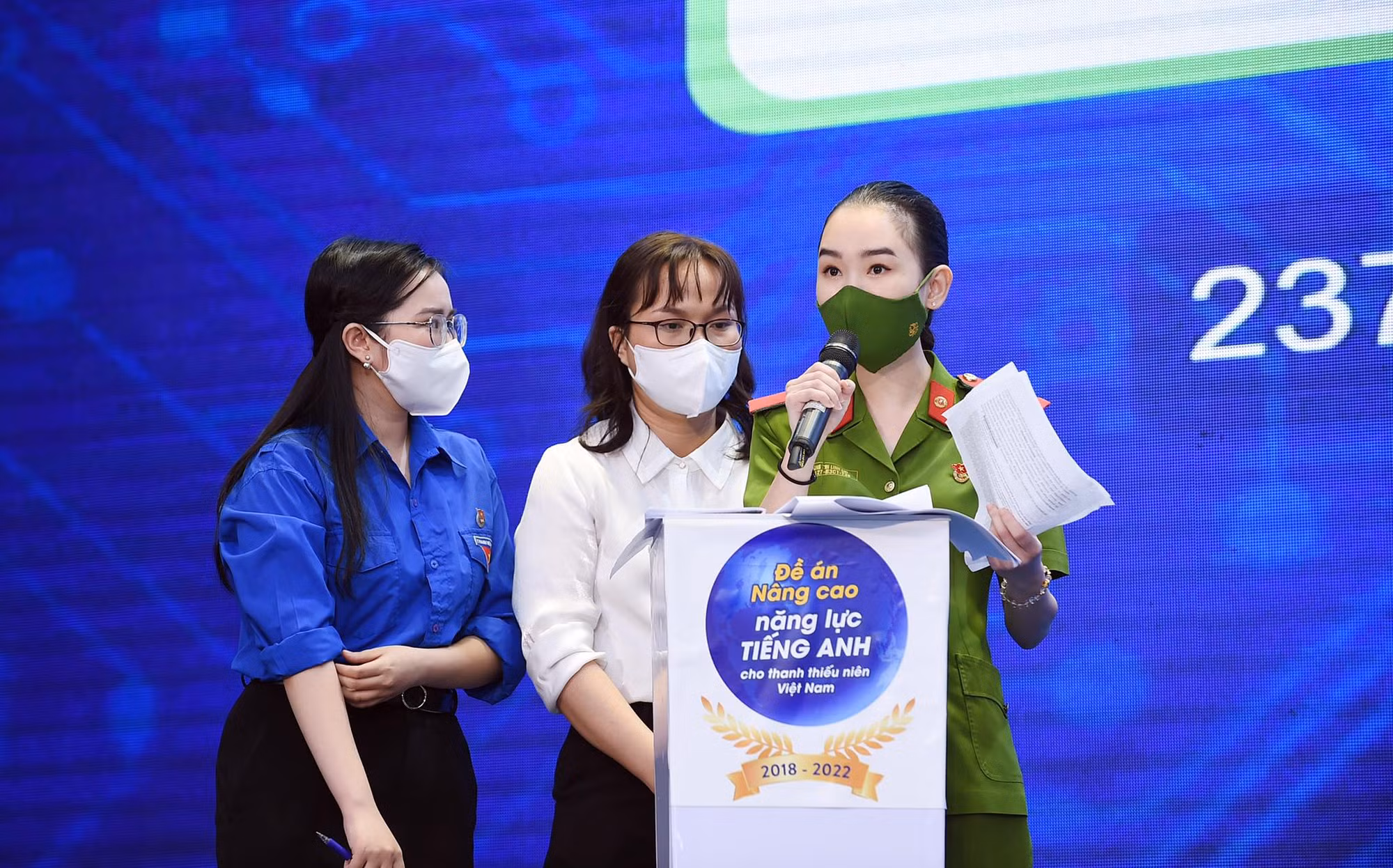Học viện CSND đạt giải nhất cuộc thi Olympic Tiếng Anh dành cho cán bộ trẻ lần thứ III -0