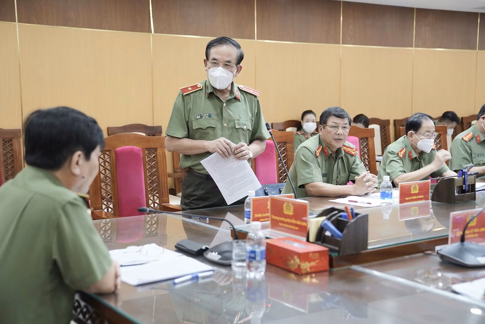 Thứ trưởng Nguyễn Văn Sơn kiểm tra công tác tại Công an Đà Nẵng và Bệnh viện 199 -0
