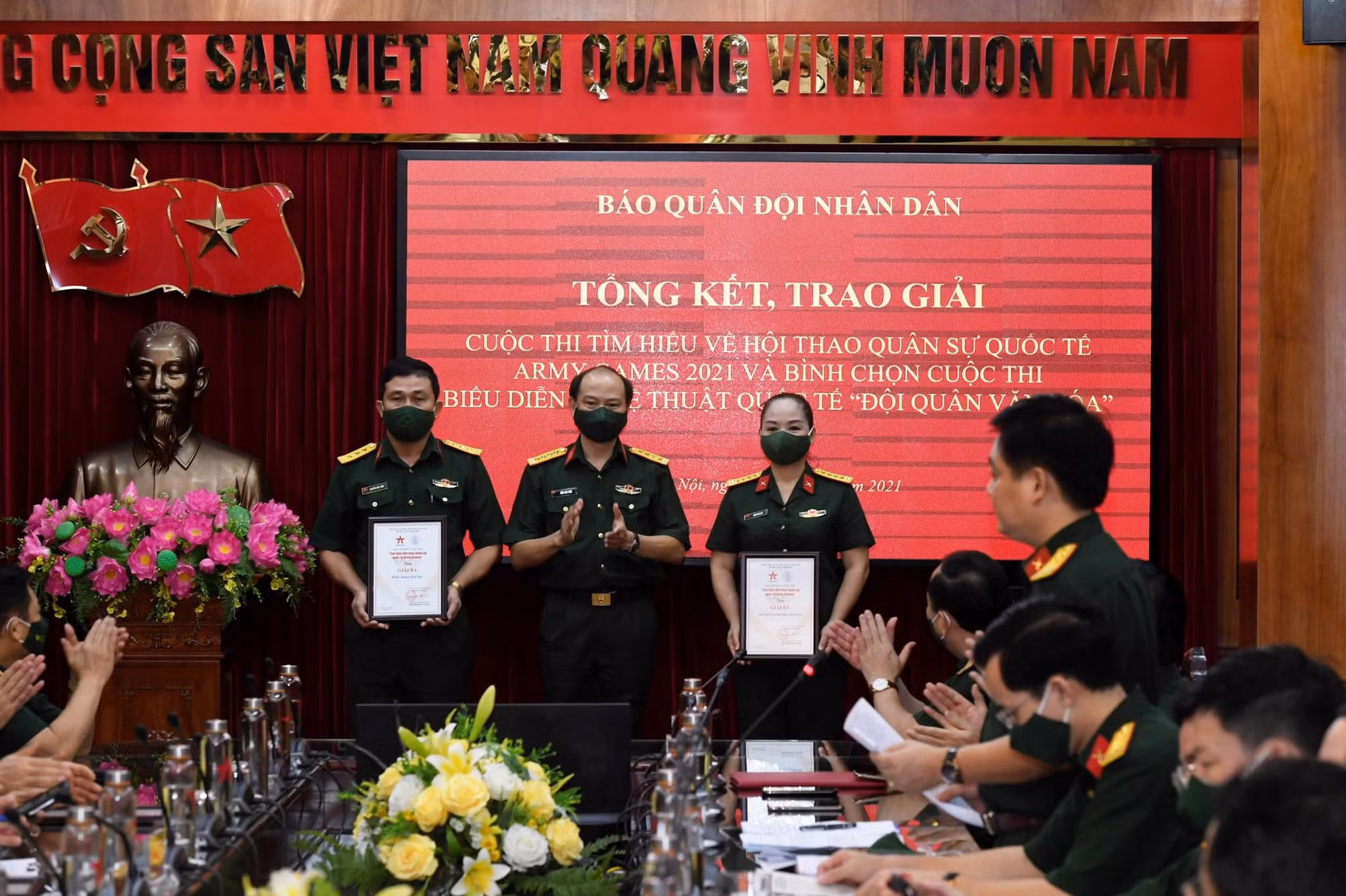 Trao giải Cuộc thi “Tìm hiểu về Hội thao Quân sự Quốc tế Army Games” -0