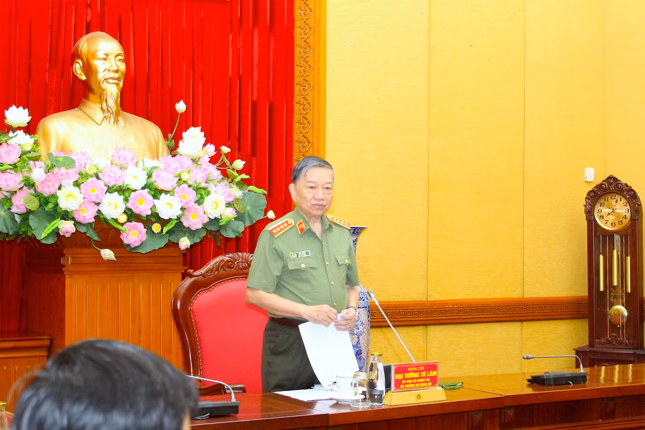 Bộ trưởng Tô Lâm chủ trì Phiên họp thứ 4 Ban Chỉ đạo Đề án xây dựng CAND -0