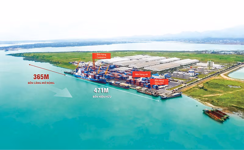 Đầu tư bến cảng đón tàu 5 vạn tấn, tạo đà phát triển dịch vụ logistic tại miền Trung -0