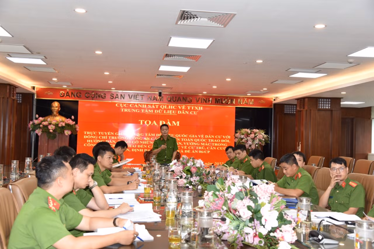 Hướng dẫn Công an cấp xã bâng cao bảo mật dữ liệu dân cư -0