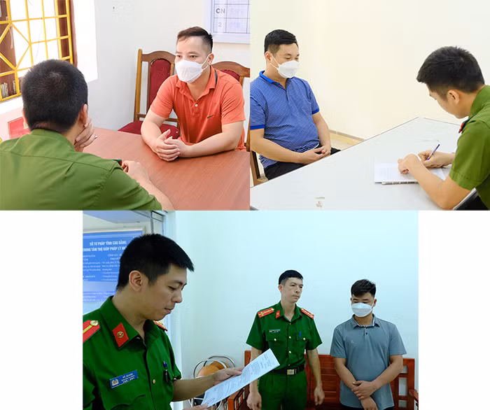 Bắt 3 phóng viên, cộng tác viên báo về hành vi cưỡng đoạt tài sản người dân trên địa bàn tỉnh -0
