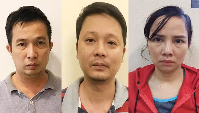 Vũ Đình Hùng, Phạm Mạnh Hùng, Phạm Thị Thái - Nhóm đối tượng thiết lập và điều hành đường dây forex “giả cầy”.