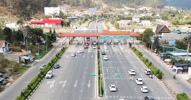 Từ 1/8 thu phí không dừng trên cao tốc vào Đà Lạt -0