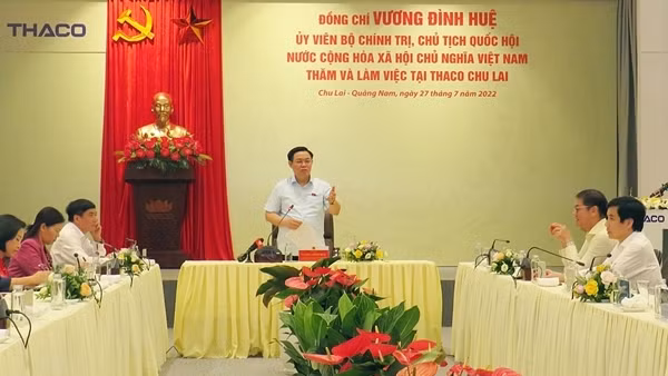 THACO cần chia sẻ kinh nghiệm vào dự thảo xây dựng chính sách công nghiệp và công nghiệp hóa