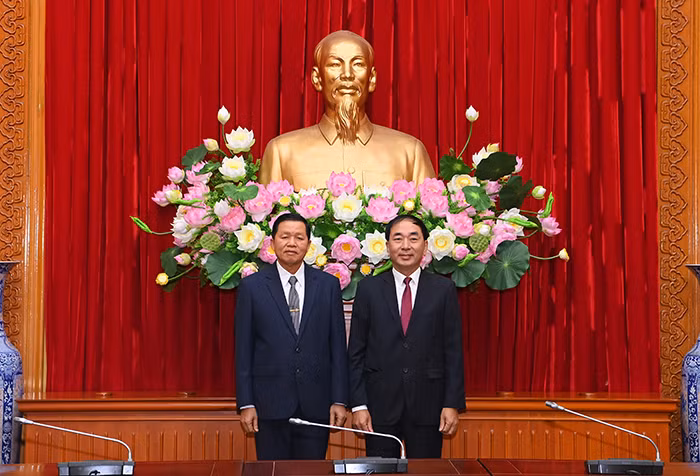 Thắt chặt hơn nữa hợp tác giữa Bộ Công an Việt Nam và Bộ Công an Lào -0
