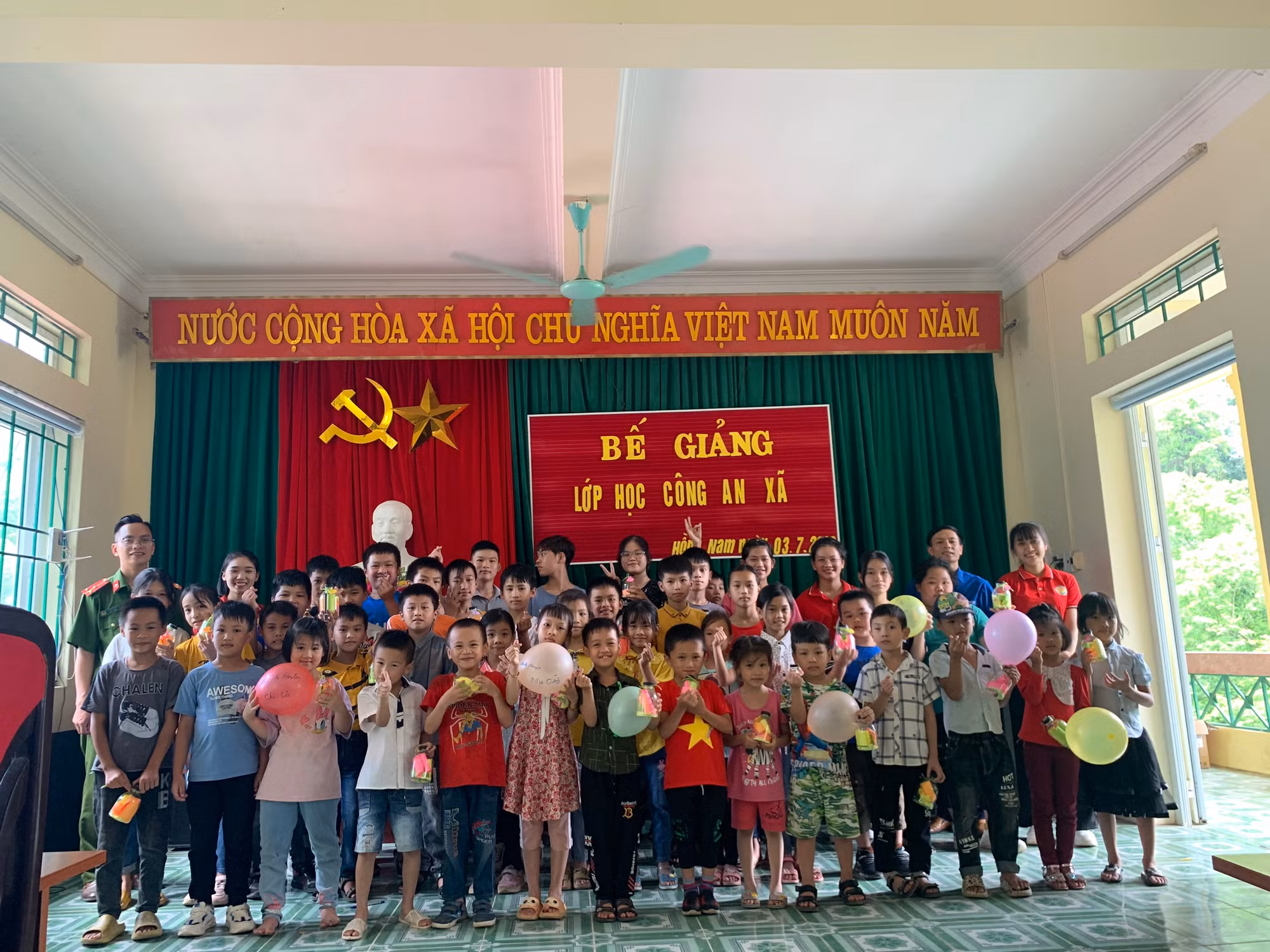 Sáng tạo mô hình “Lớp học Công an xã” dành cho thanh thiếu nhi -0