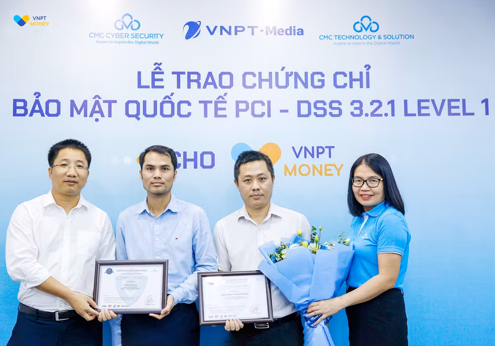 VNPT Money nhận chứng chỉ bảo mật PCI-DSS cấp độ cao nhất -0