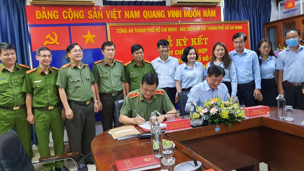 Ký kết quy chế phối hợp đấu tranh phòng, chống tội phạm trong lĩnh vực BHXH -0