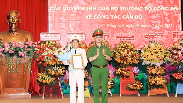 Thiếu tướng Nguyễn Sỹ Quang làm giám đốc Công an tỉnh Đồng Nai