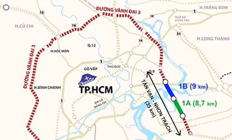 Dự án bất động sản nào hưởng lợi từ đường vành đai 3 TP Hồ Chí Minh? -0