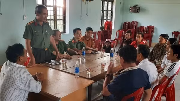 Hiệu quả mô hình “Bản đoàn kết, an toàn về an ninh trật tự”