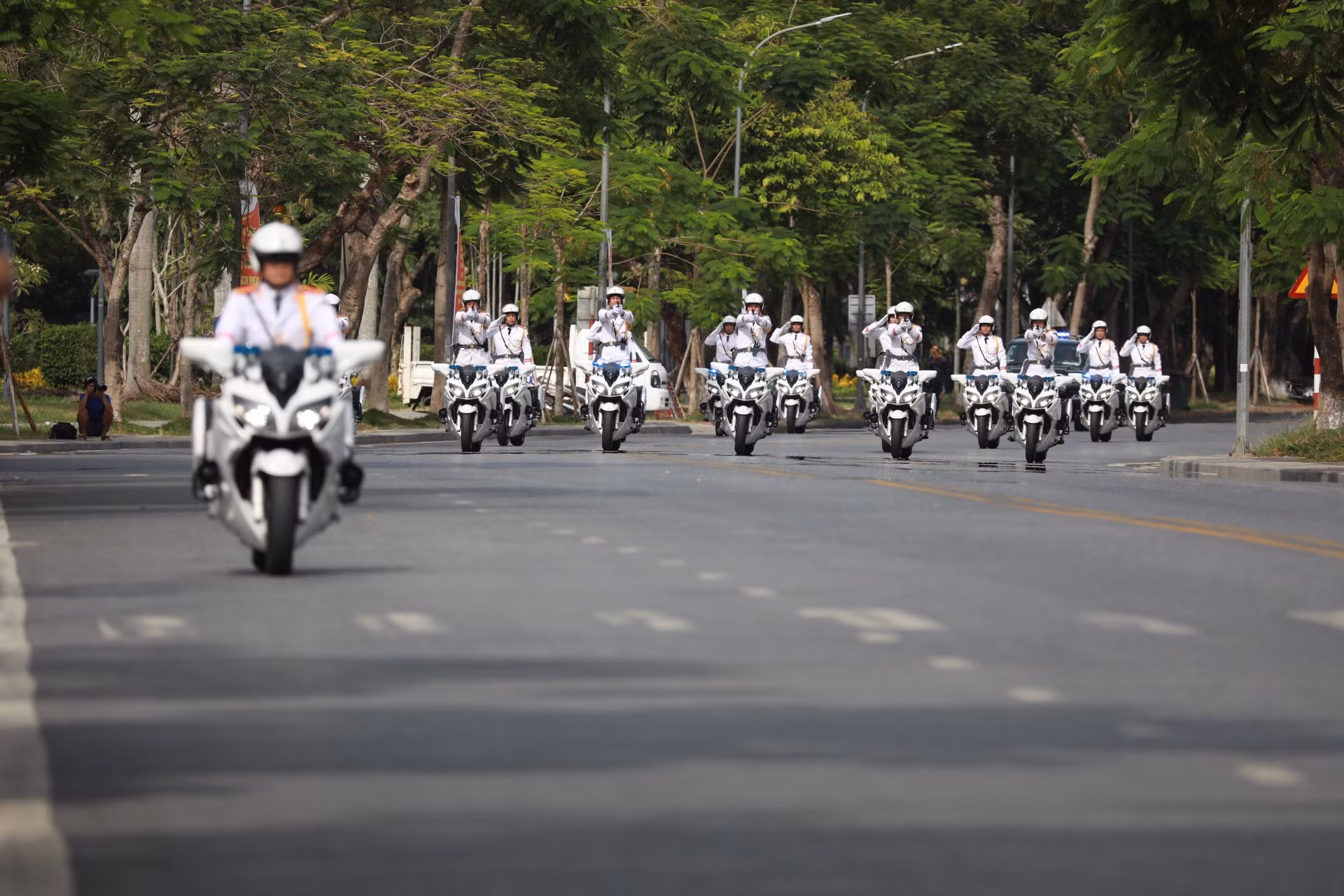 Khai mạc Chung kết Hội thi Điều lệnh, bắn súng, võ thuật CAND - Khu vực phía Nam -0