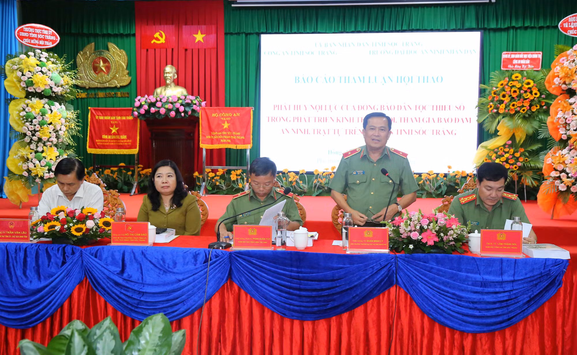 Hội thảo khoa học “Bảo đảm an ninh nội địa vùng Tây Nam Bộ trong tình hình mới” -0