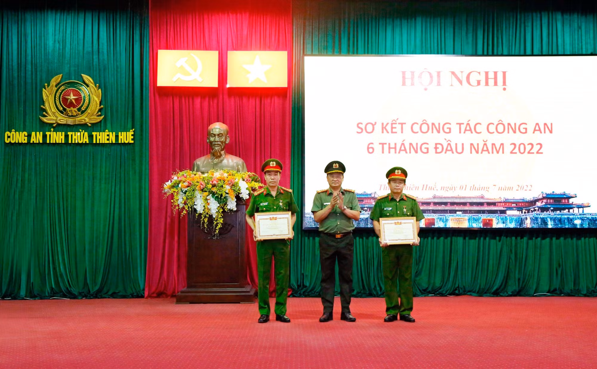 Công an tỉnh Thừa Thiên-Huế đánh mạnh các loại tội phạm, không để hình thành điểm nóng -0