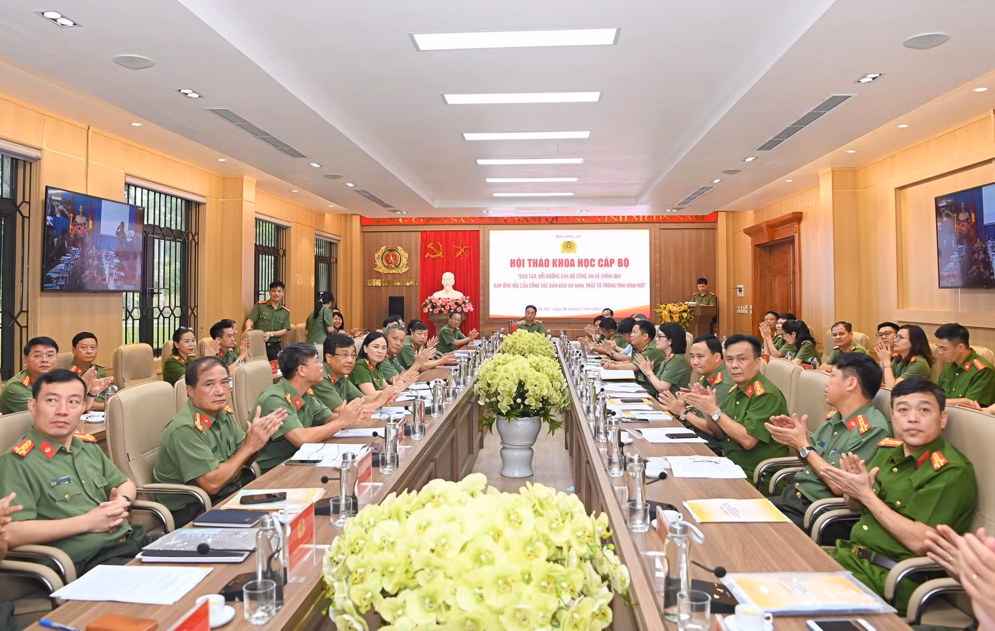 Nâng cao chất lượng đào tạo, bồi dưỡng cán bộ Công an xã đáp ứng yêu cầu, nhiệm vụ trong tình hình mới -0