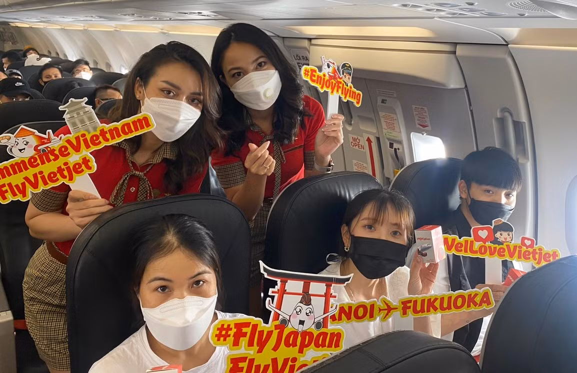 Tưng bừng bay thẳng Hà Nội đến Fukuoka và Nagoya dễ dàng cùng Vietjet -0