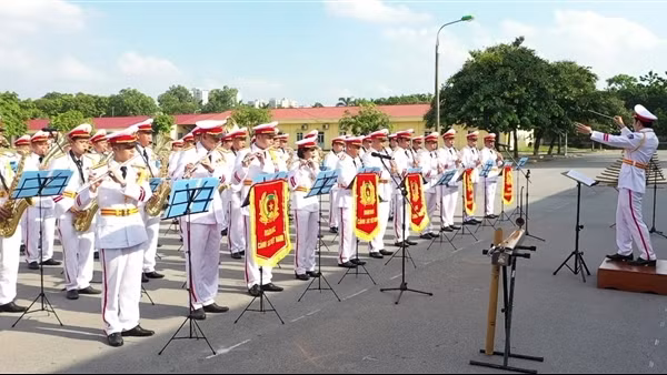 Tổng duyệt hòa nhạc Nhạc hội Cảnh sát các nước ASEAN+ 2022 ảnh 15