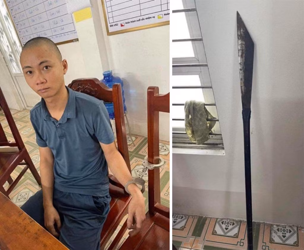 Bị chém đứt lìa bàn tay khi đang ngồi cắt tóc -0