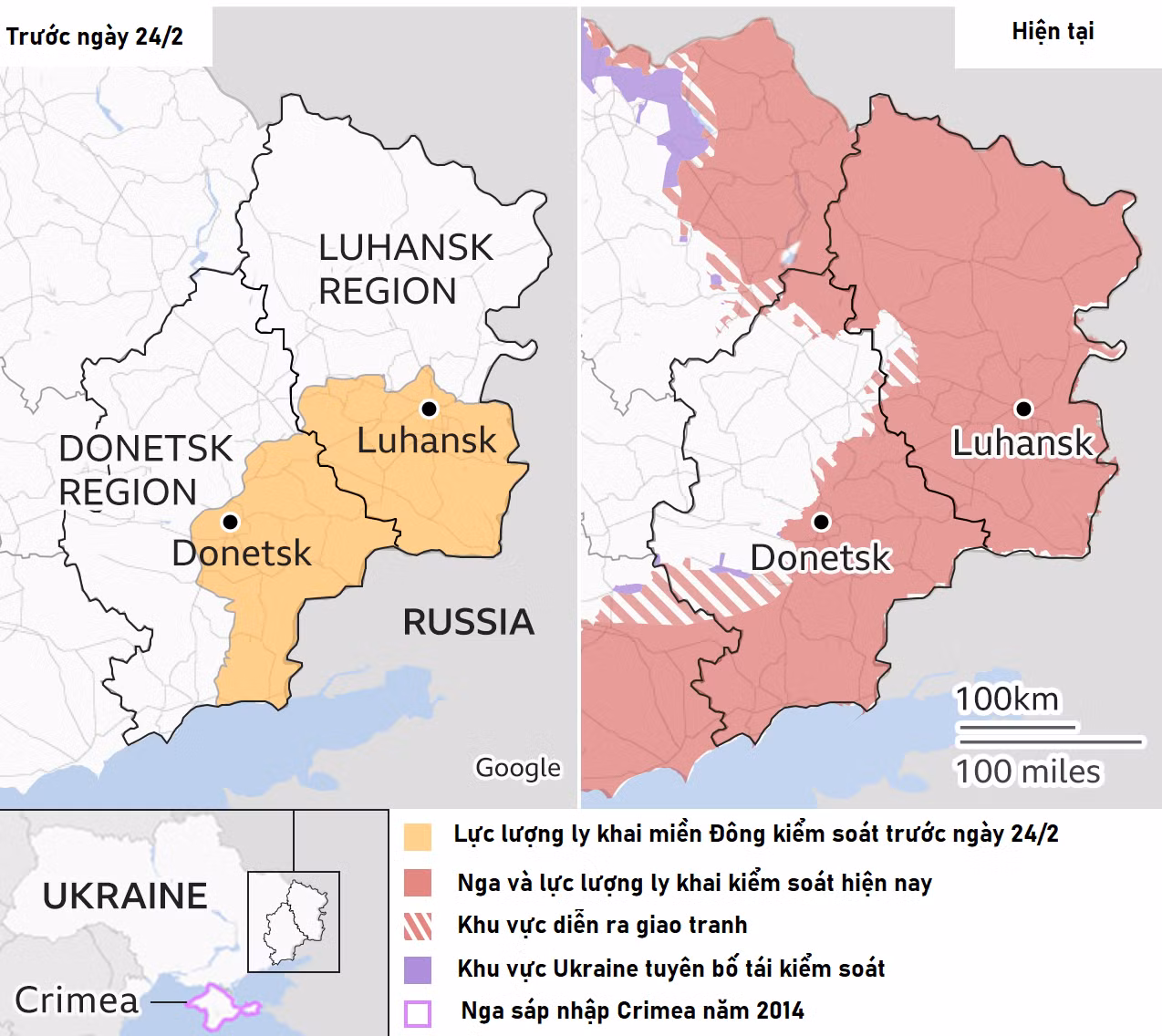 Hoàn tất kiểm soát Lugansk, Nga dồn lực tiến công ở Donetsk -0