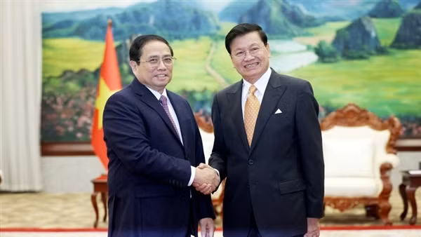 Thắt chặt hơn nữa quan hệ gắn bó, thủy chung Việt Nam - Lào