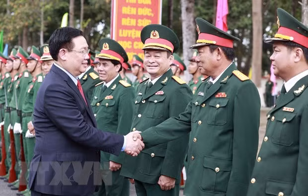Chủ tịch Quốc hội thăm, chúc Tết tại tỉnh An Giang -0