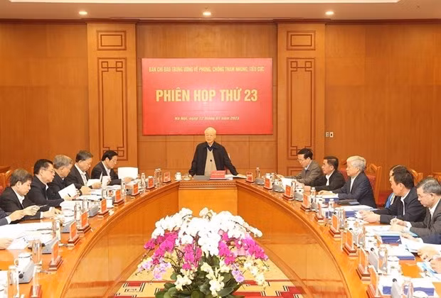 Phiên họp thứ 23 của Ban Chỉ đạo Trung ương về phòng, chống tham nhũng -0
