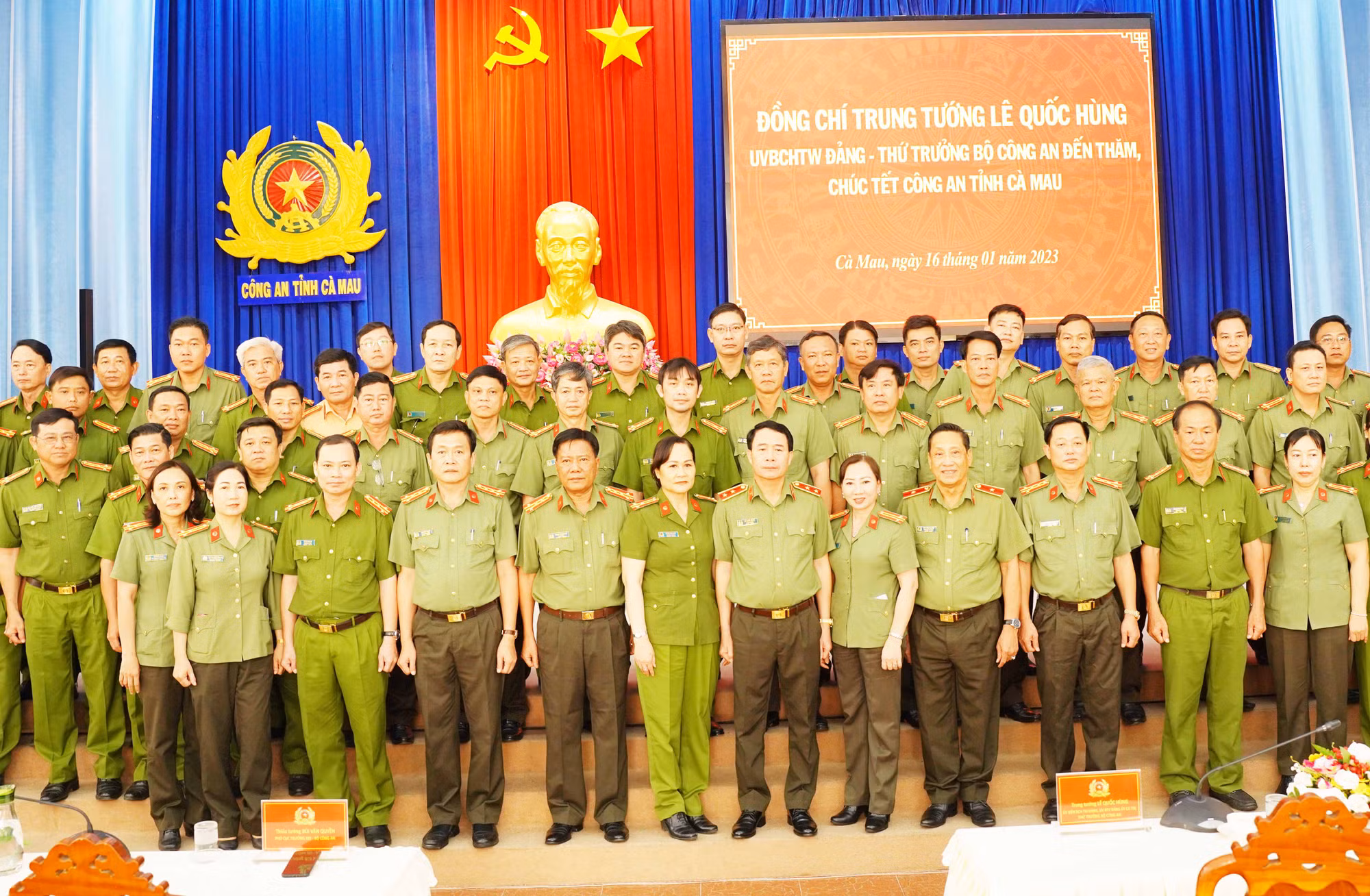 Công an tỉnh Cà Mau phải bảo đảm để người dân vui xuân đón Tết an ninh, an toàn -0