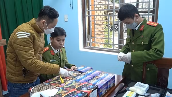 Công an Thừa Thiên-Huế xử lý nghiêm các vi phạm về pháo dịp giáp Tết