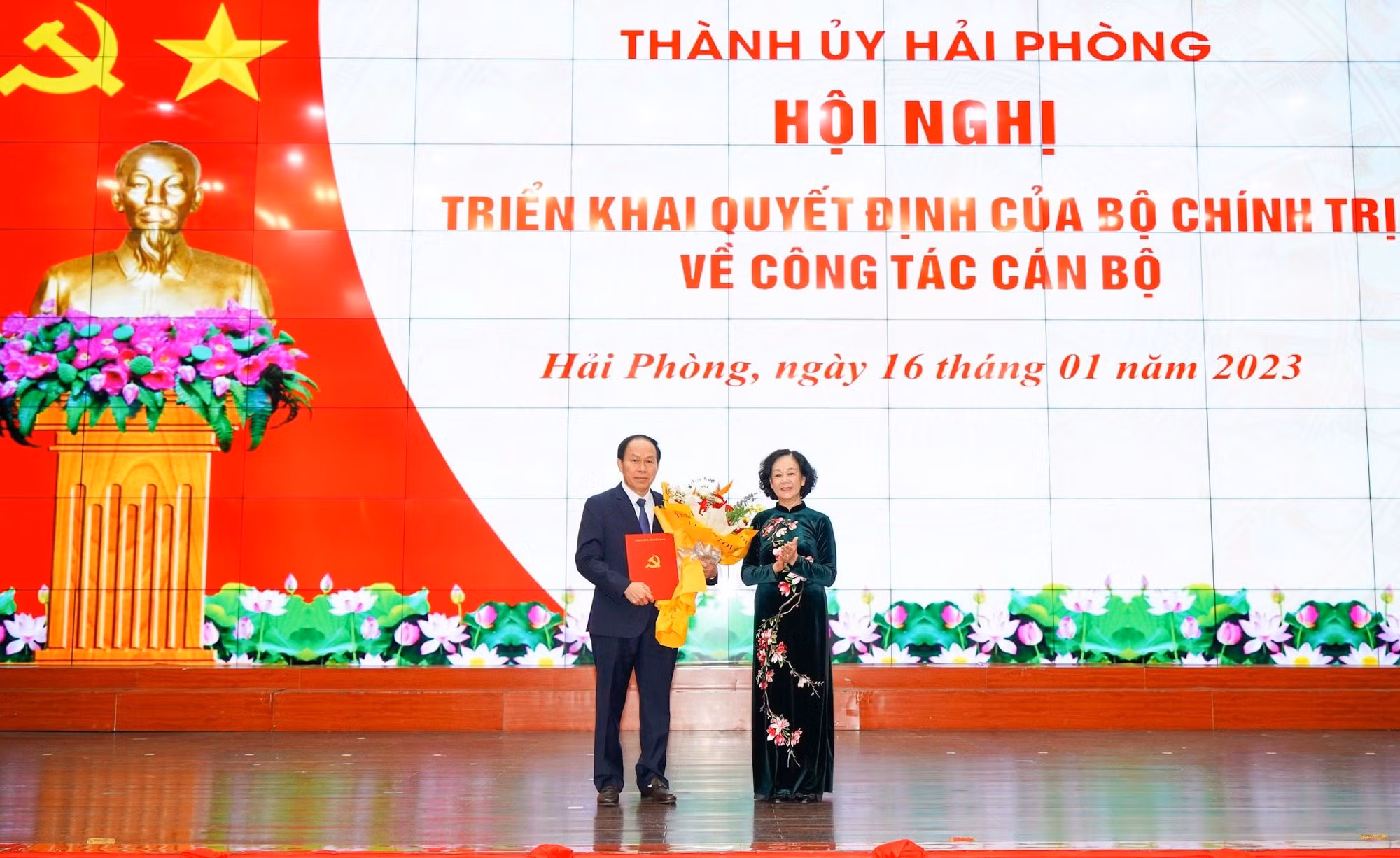 Đồng chí Lê Tiến Châu giữ chức Bí thư Thành ủy Hải Phòng -0