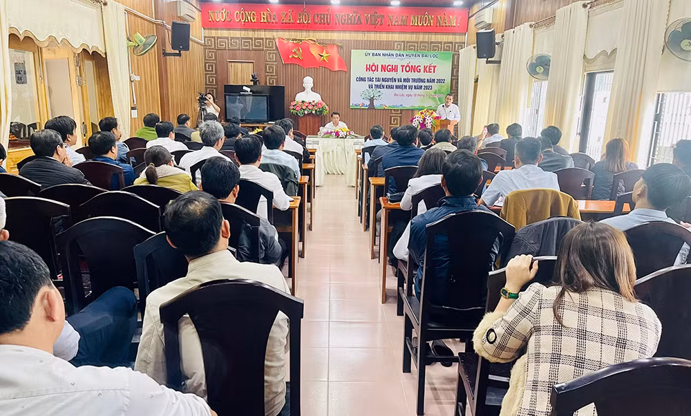 Ngành Tài nguyên và Môi trường huyện Đại Lộc hoàn thành các nhiệm vụ đề ra -0