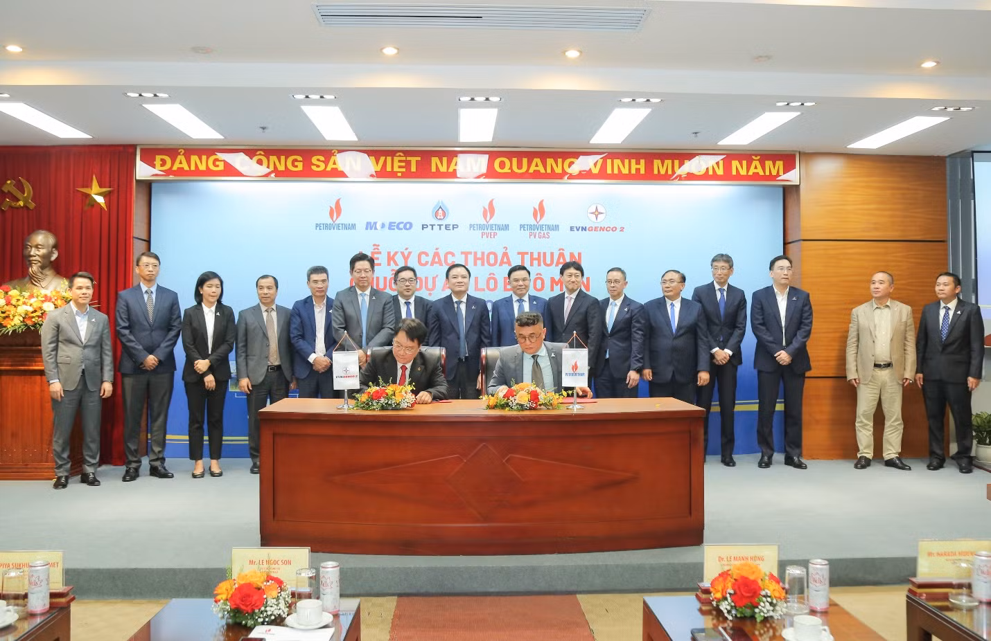EVNGENCO2 và&nbsp;Petrovietnam ký kết hợp đồng bán khí Lô B cho Nhà máy Nhiệt điện Ô Môn I -0