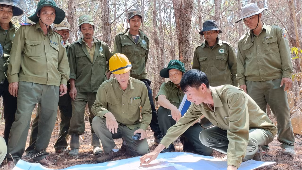 Phương châm “3 cùng” phòng, chống cháy rừng vào mùa khô ở Tây Nguyên -0