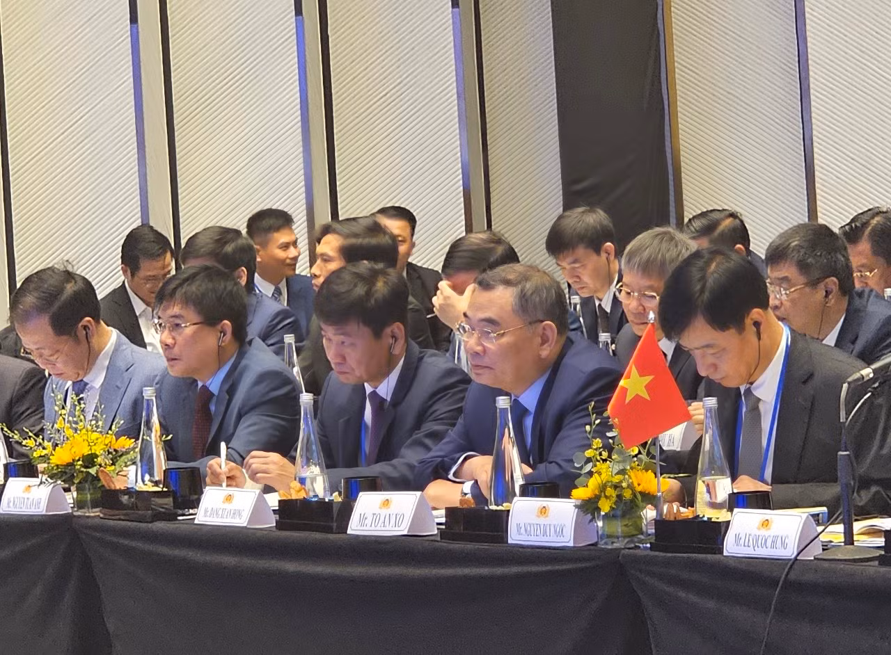 Khai mạc Hội nghị thường niên Bộ Công an, Bộ Nội vụ Campuchia - Lào - Việt Nam lần thứ nhất -0