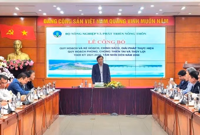 Quy hoạch phòng, chống thiên tai và thủy lợi tầm nhìn đến năm 2050 thế nào? -0