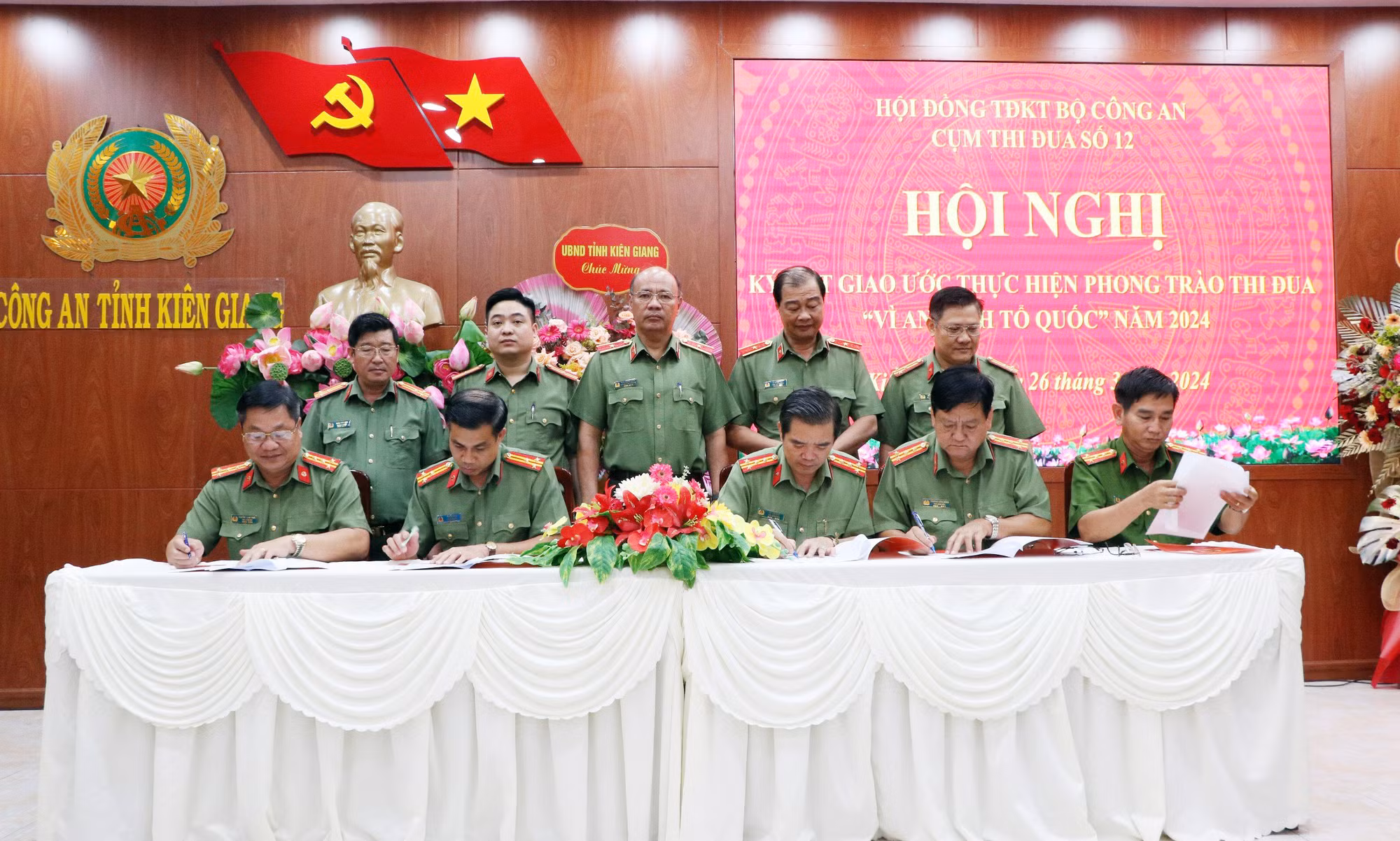 Cụm Thi đua số 12 – Bộ Công an quyết tâm thực hiện 3 giải pháp trọng tâm -0