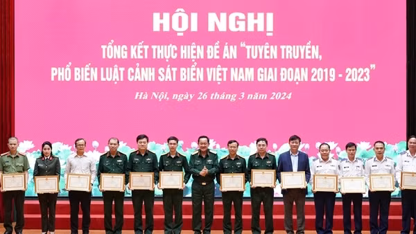 Luật Cảnh sát biển Việt Nam đã tuyên truyền sâu rộng đến mọi tầng lớp nhân dân