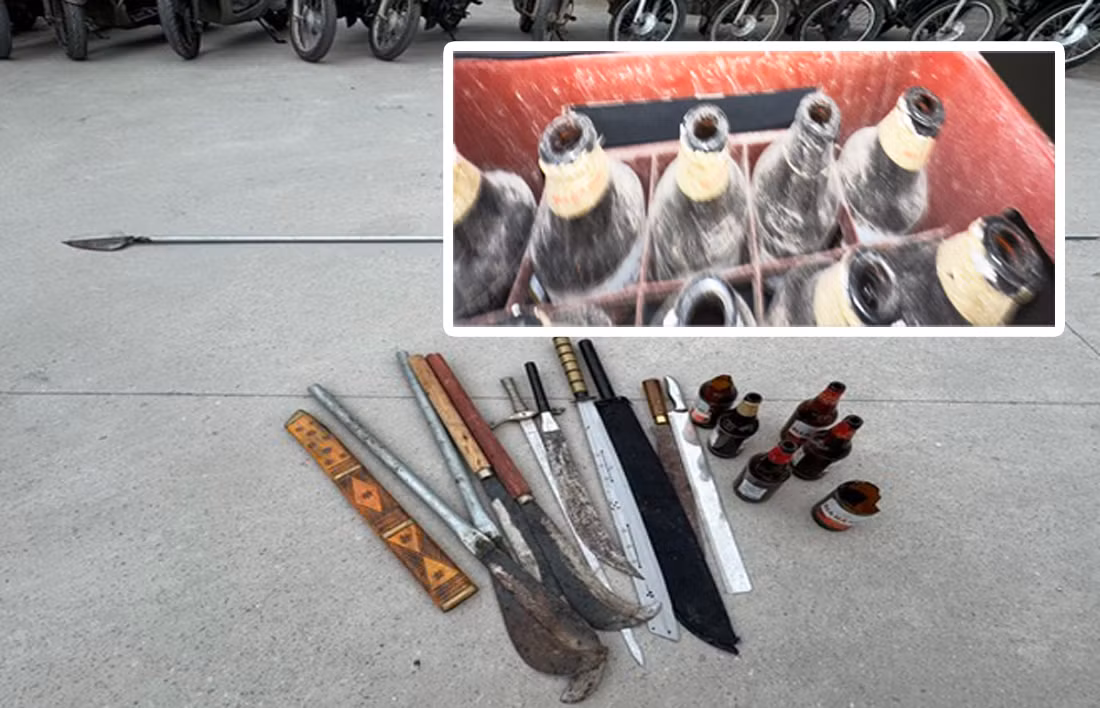 Ngăn chặn kịp thời vụ hỗn chiến với hơn 40 đối tượng tại Hà Đông -0