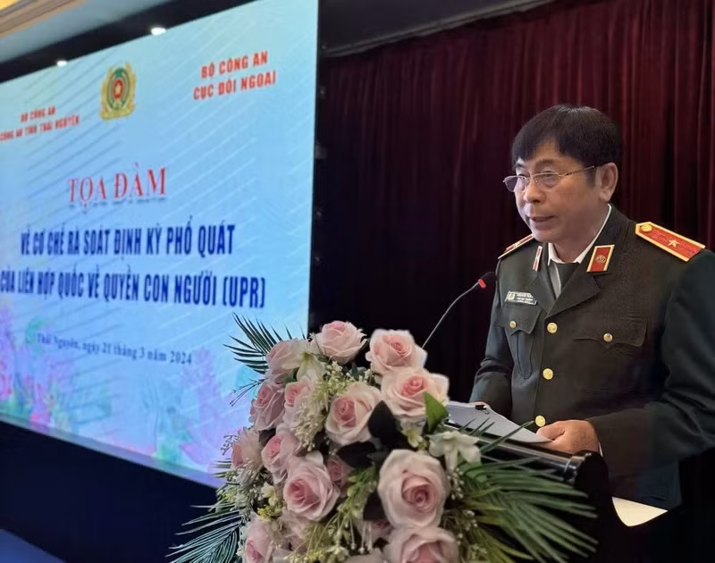 Tọa đàm về Cơ chế rà soát định kỳ phổ quát của Liên hợp quốc về quyền con người -0