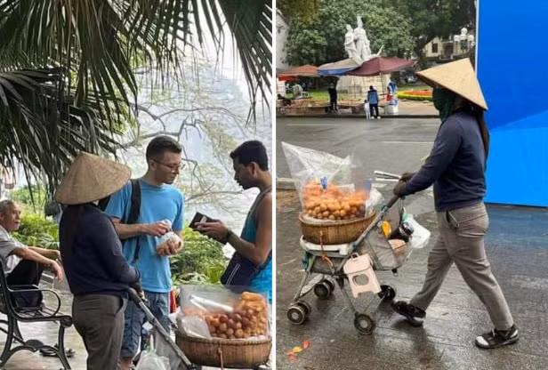Xử phạt người phụ nữ bán hàng rong “chặt chém” du khách nước ngoài -0