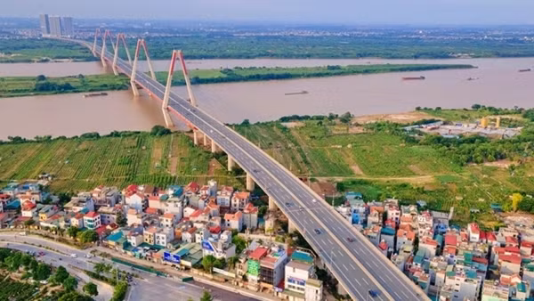 Sông Hồng sẽ có đường tàu một ray dọc 2 bờ sông