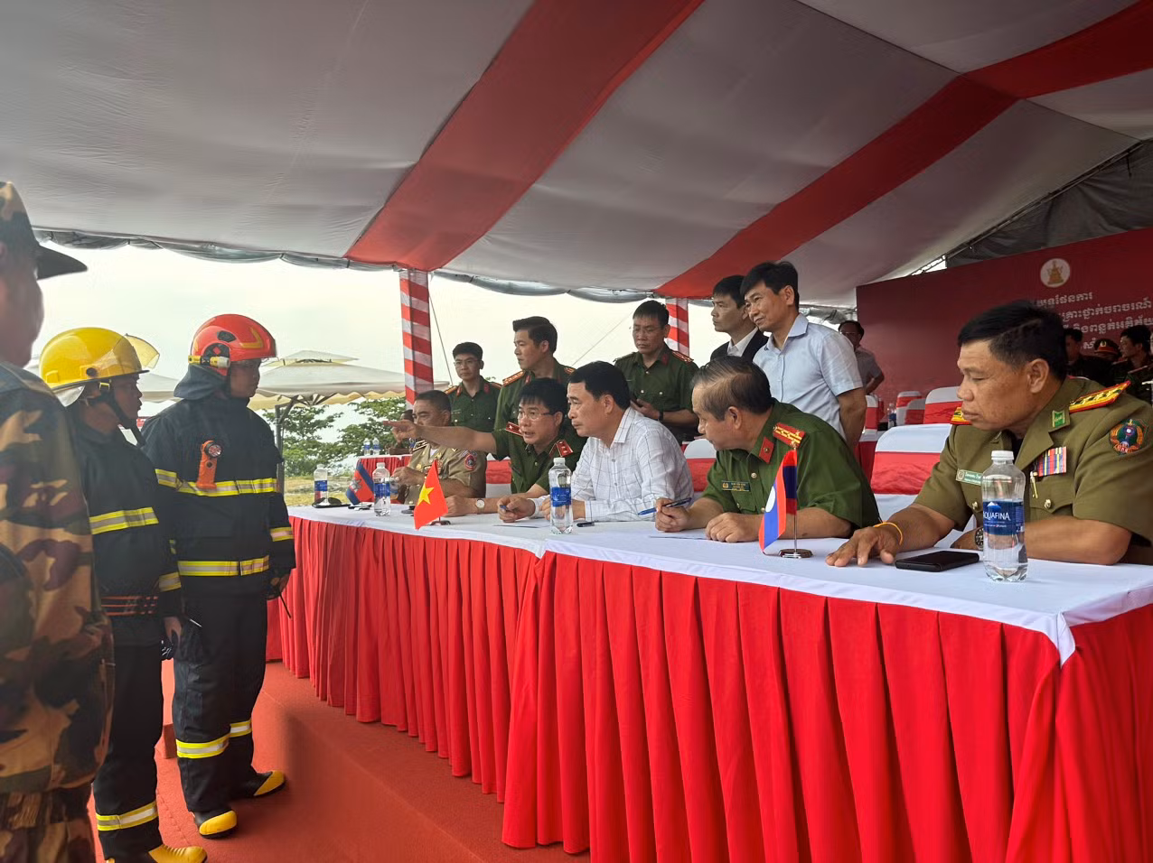 Sẵn sàng cho Hội nghị thường niên 3 Bộ trưởng Công an, Nội vụ Việt Nam - Lào - Campuchia -0