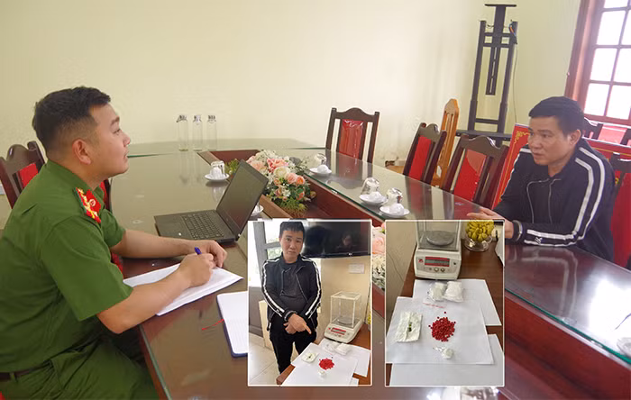 Bắt quả tang đối tượng mua bán trái phép chất ma túy -0