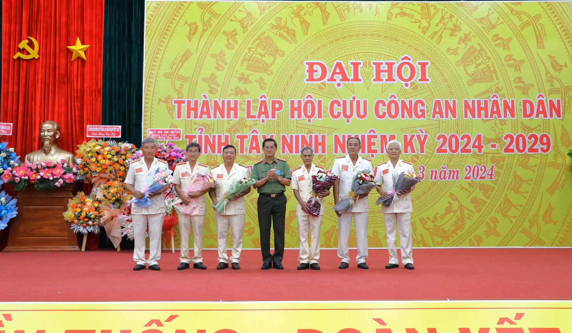 Đại hội thành lập Hội cựu CAND tỉnh Tây Ninh -0
