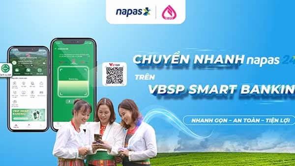 Ngân hàng Chính sách xã hội hợp tác Napas: Thúc đẩy thanh toán không dùng tiền mặt tại nông nông, vùng sâu, vùng xa