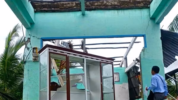 Cà Mau thiệt hại 1.000 căn nhà do thời tiết cực đoan gây ra