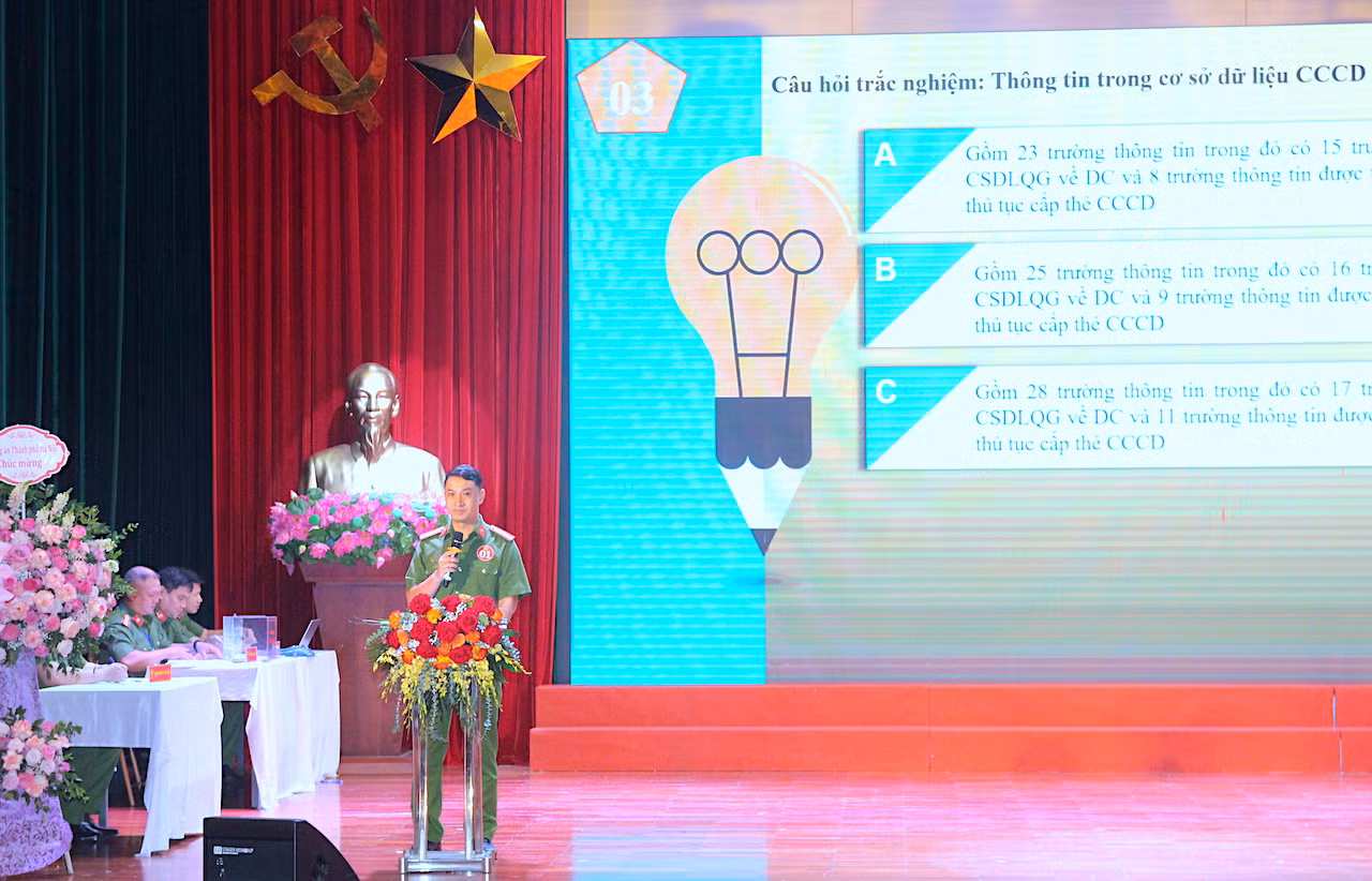 Gần 200 Cảnh sát khu vực so tài nghiệp vụ, ý thức phục vụ nhân dân -0