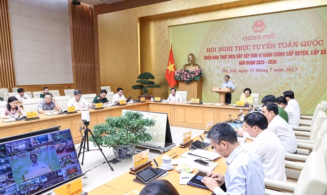 Thủ tướng: Sắp xếp đơn vị hành chính cần tạo không gian phát triển mới, nâng cao đời sống nhân dân -0