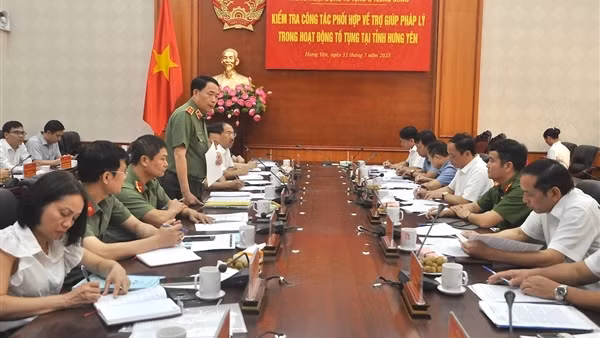 Nâng cao hiệu quả công tác trợ giúp pháp lý trong hoạt động tố tụng tại Hưng Yên
